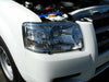 Protective Plastics Headlight Protectors fits Landrover