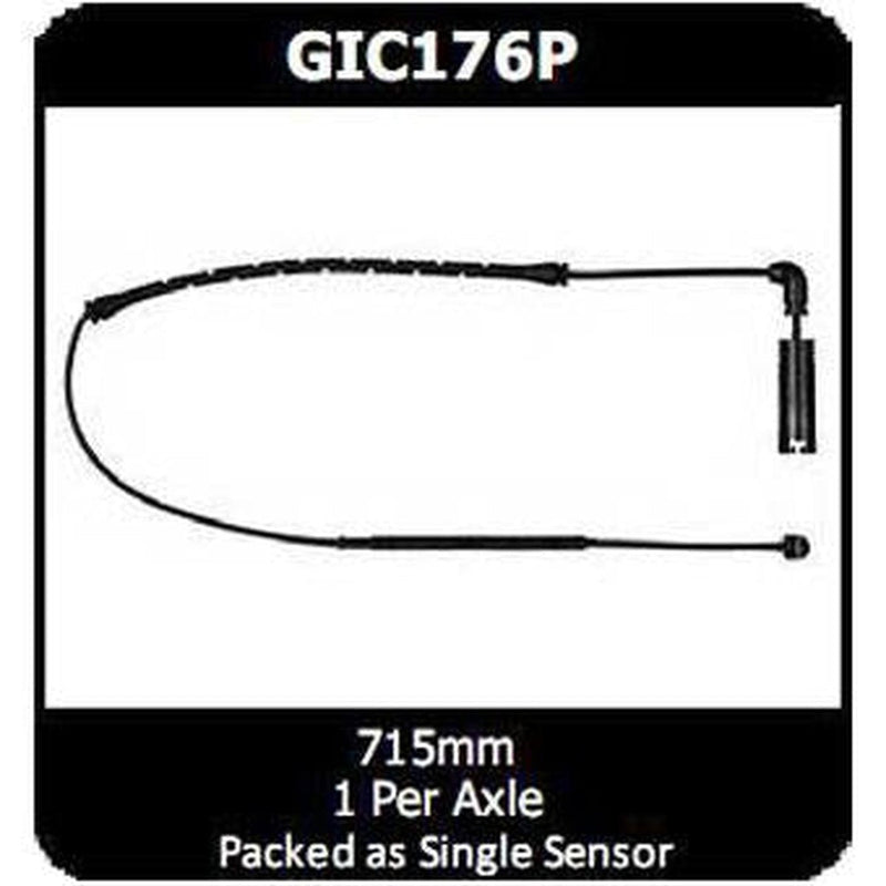 Protex Brake Pad Wear Sensor GIC176P