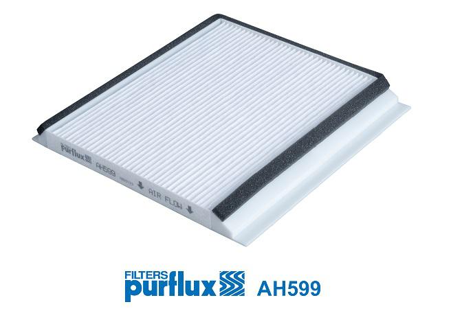 Purflux Cabin Air Filter 225x230x24mm AH599