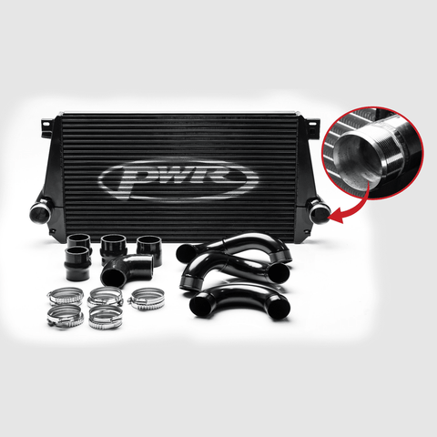 PWR Intercooler Kit 44mm Black fits VW Amarok 2.0 2012-16