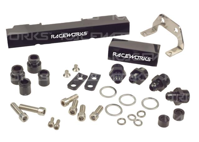 Raceworks Fuel Rails fits Mazda RX7 Series 4/5 13BT