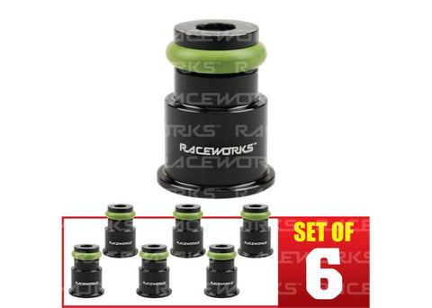 Raceworks 6PK Injector Extension Short - 3/4 14mm - 14mm