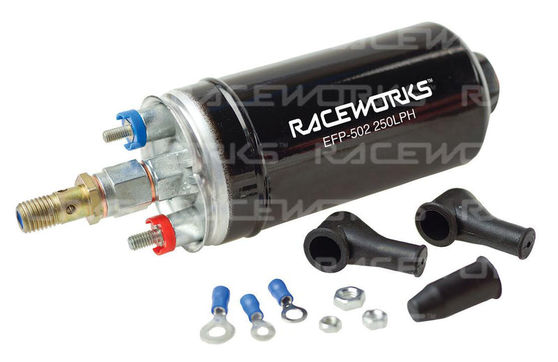 Raceworks External 250lph @ 5 Bar High Flow Pump