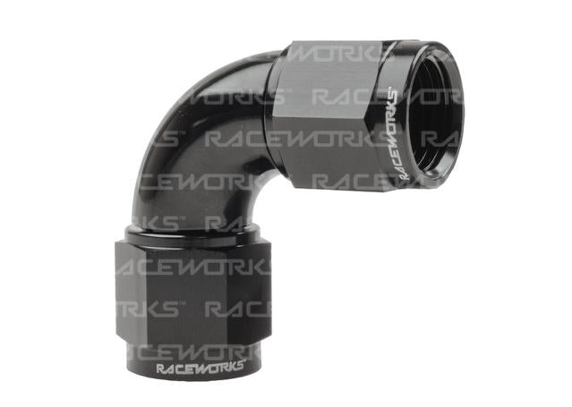 Raceworks Female To Female Swivel An-6 90 Deg