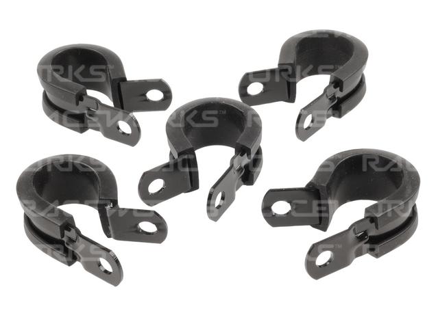Raceworks Cushioned P Clips Id 19.1mm (5Pk)