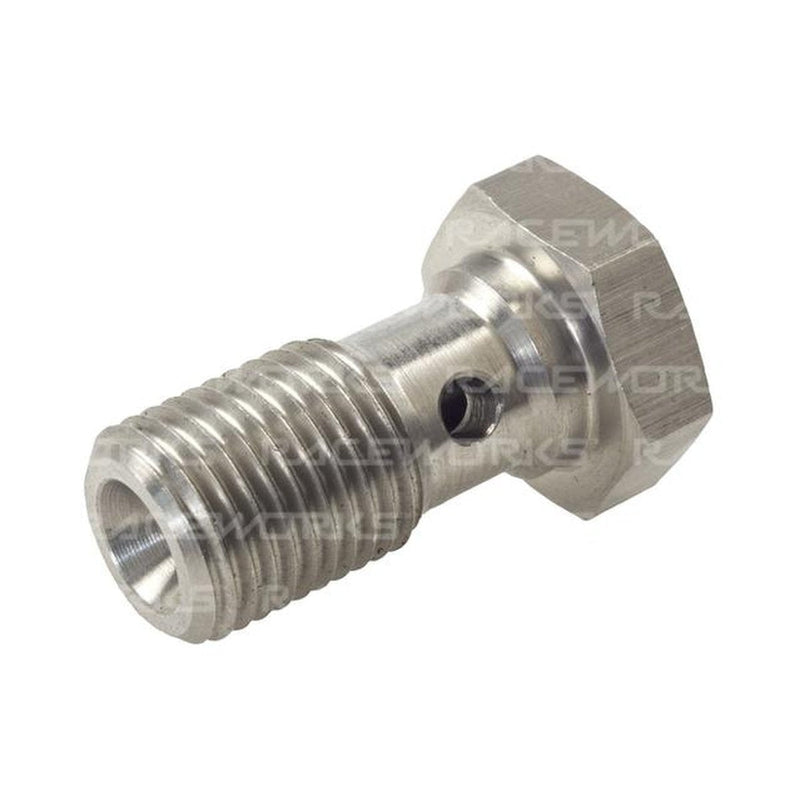 Raceworks Stainless Steel Banjo Bolt M10x1.0 (20mm)