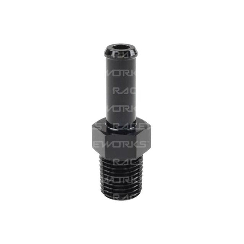 Raceworks Male Npt 1/4" To 1/4" ( An-4) Barb