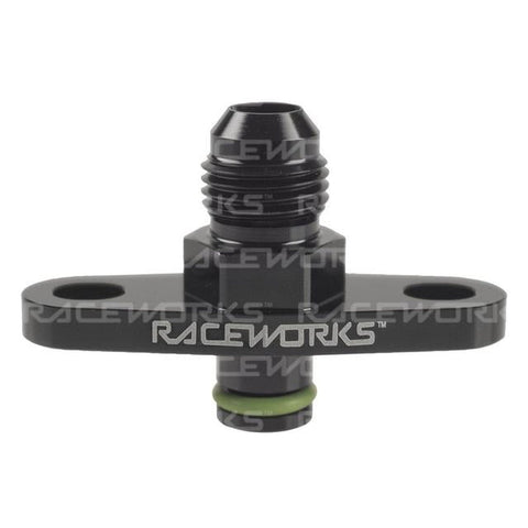 Raceworks Fuel Rail Adapter An-6 Suits Mitsubishi Evo X,
