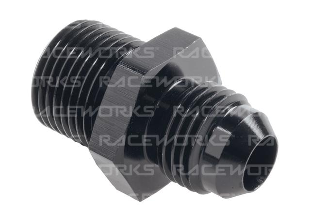 Raceworks Male Flare An-6 To Male Bspp 1/2