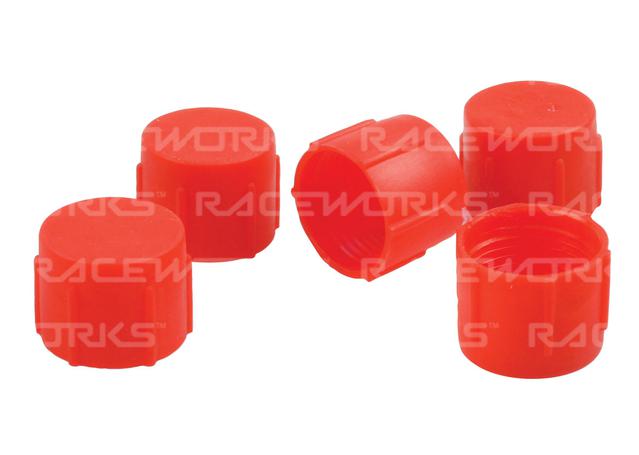 Raceworks An-6 Plastic Flare Cap 5Pk