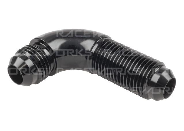 Raceworks Bulkhead Flare An-3 90Deg