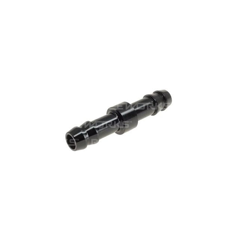 Raceworks 8mm Aluminium Straight Barb Joiner