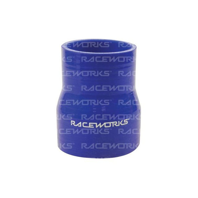 Raceworks Silicone Hose Reducer 2.25-3" (57-76mm) Blue