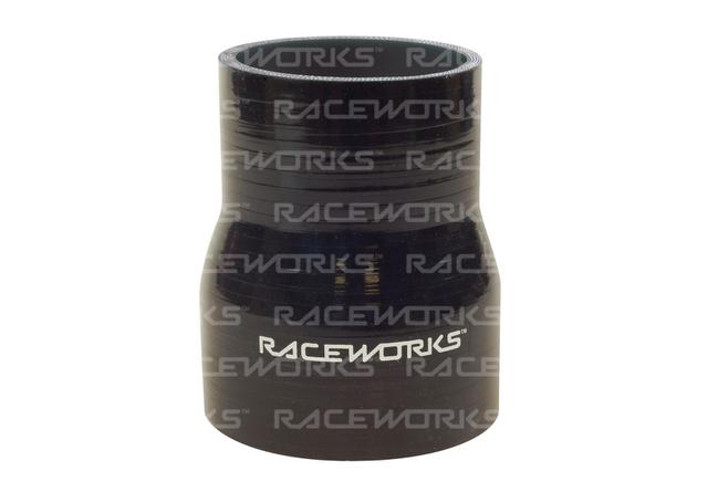 Raceworks Silicone Hose Reducer 2.25-2.5" (57-63mm) Black