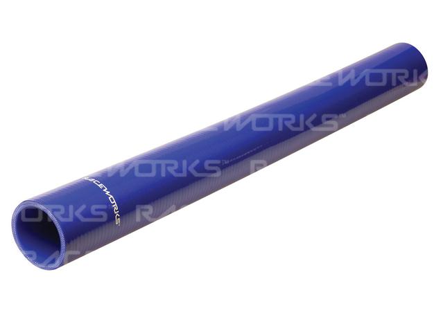 Raceworks Silicone Straight 4.5" (114mm) X 610mm Blue
