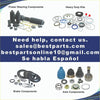 Black rubber and metal rack and pinion seal for Nissan Navara 2007 to 2014 power steering components back side