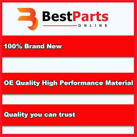 Bestparts online logo with orange and black b emblem above bold red text on white background for nissan pathfinder rack and pinion seal kit