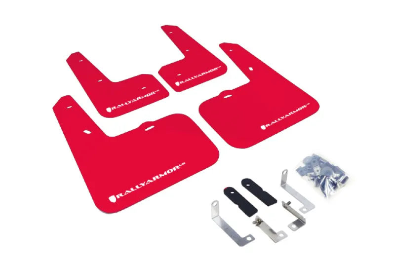 Rally Armor MF24-UR-RD/WH Rally Armor 12-18 Hyundai