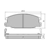 RDA Phantom Ceramic Brake Pad Set Front RDC1116