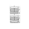RDA GP Max Brake Pad Set Front RDB1164