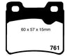 RDA GP Max Brake Pad Set Rear RDB1229