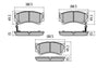 RDA GP Max Brake Pad Set Front RDB1367