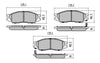 RDA GP Max Brake Pad Set Front RDB1454