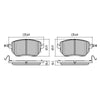RDA GP Max Brake Pad Set Front RDB1516