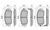 RDA GP Max Brake Pad Set Front RDB2005