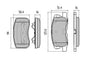 RDA GP Max Brake Pad Set Front RDB2018