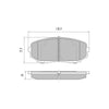 RDA Phantom Ceramic Brake Pad Set Front RDC2116