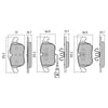 RDA Phantom Ceramic Brake Pad Set Front RDC2174