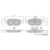 RDA GP Max Brake Pad Set Front RDB2342