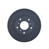 RDA Slotted And Dimpled Brake Rotor Pair Front RDA40D