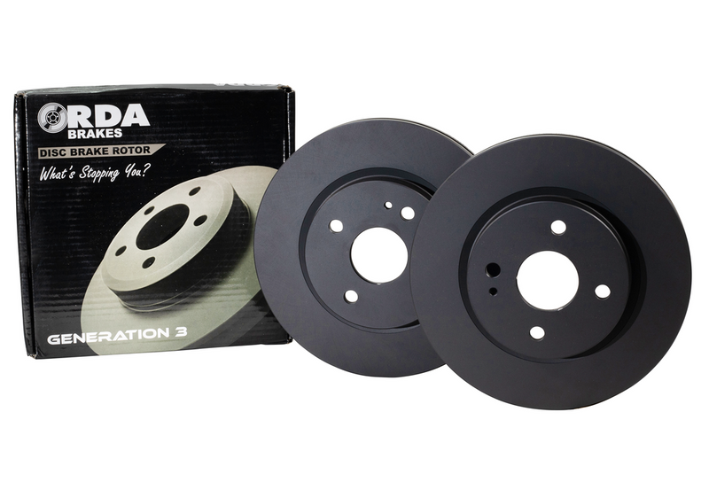 RDA OE Replacement Brake Rotor Pair 315mm Rear RDA49