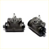 Rear brake cylinder for mitsubishi galant sigma 1983-1988 black cast iron drum brake with threaded fittings and machined surface