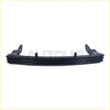 Black painted steel rear bumper reinforcement with reinforced mounting brackets for jeep grand cherokee 2011-2021