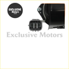 Black rear differential lock shift actuator with gray multi-pin connector for toyota fj cruiser 4runner back view