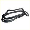 Rear door weatherstrip for toyota hilux rn85 yn86 ln105 rn106 ln108 black rubber with small gold fasteners along the length