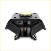 Black painted metal rear engine mount with gold hex bolt for Toyota Hilux 1979-1983