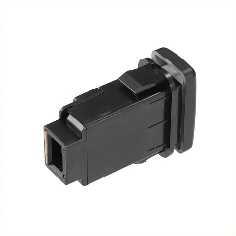 Black plastic rear fog light switch with integrated switch for toyota alphard anh10 2002-2008 car adapter