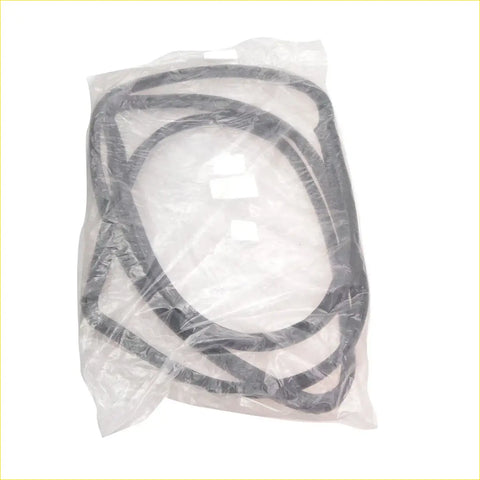 Black rubber rear hatch weatherstrip seal for Nissan Fairlady Z 260Z 280Z 2+2 packaged in clear plastic