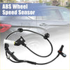 Rear left black abs wheel speed sensor for toyota hilux viii pickup with coiled cable plastic housing and mounting bracket