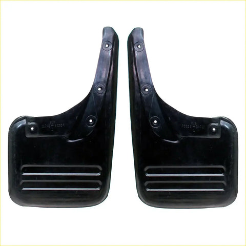 Rear black plastic mudflap quarter panel for toyota hilux kun26 sr5 2wd 2012 2015 with glossy finish and ridges