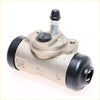 Rear wheel brake cylinder for toyota hilux kun26 sr5 2005-2015 silver metallic with black rubber end caps and bolt assembly