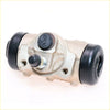 Silver metal rear wheel brake cylinder with black rubber and a10 cap for toyota hilux kun26 sr5 2005-2015 back view