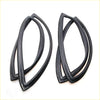 Black rubber rear window weatherstrip for nissan patrol safari 1980-1986 with smooth flexible profile for cars