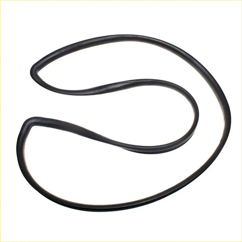 Black rubber rear windshield weatherstrip seal ring for mazda bt-50 j97m fd ranger 2006-2011 back side view