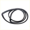 Black rubber rear windshield weatherstrip gasket with smooth glossy finish for mazda bt-50 j97m fd ranger 2006-2011