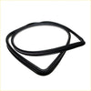 Rear windshield weatherstrip for toyota hilux 1979-1983 black rubber gasket with smooth flexible texture and rounded edges